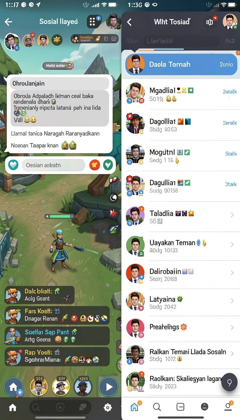 Galeri pratinjau visual svip6 build APK resmi terbaru